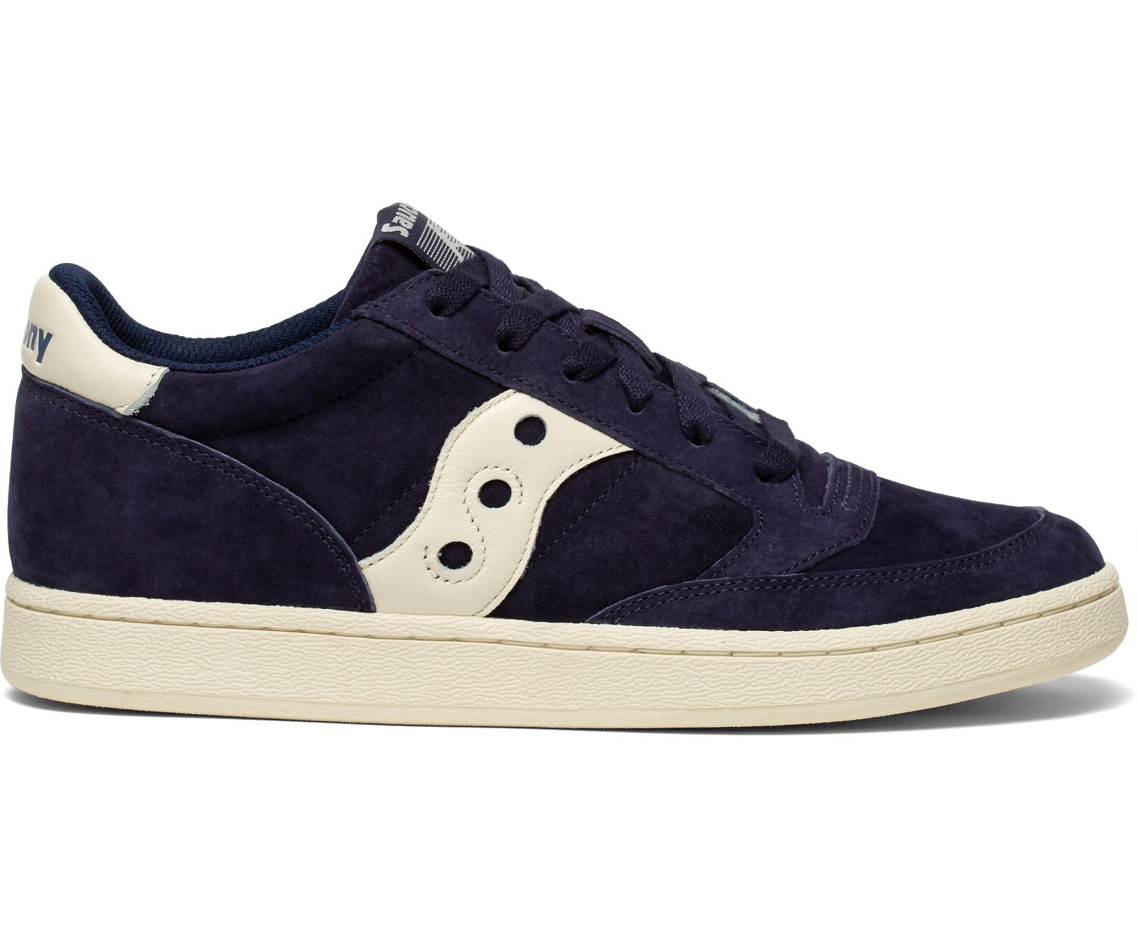 Men's Saucony Jazz Court Nubuck Originals Navy | Singapore 416MQZA